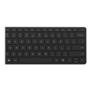 Microsoft | Designer Compact Keyboard | Compact Keyboard | Wireless | US | Bluetooth | Matte black | 288 g | Wireless connection